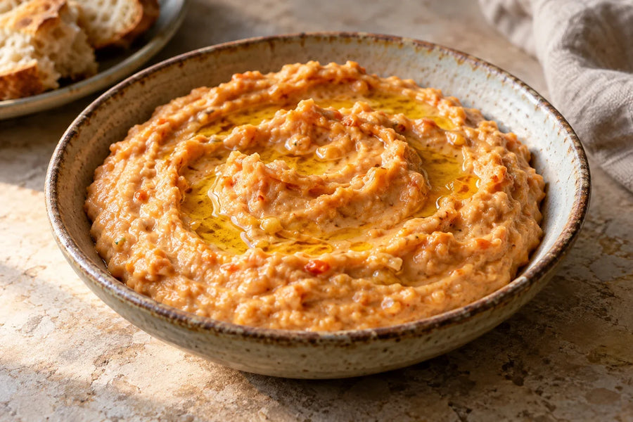 Roasted Habanada and White Bean Dip