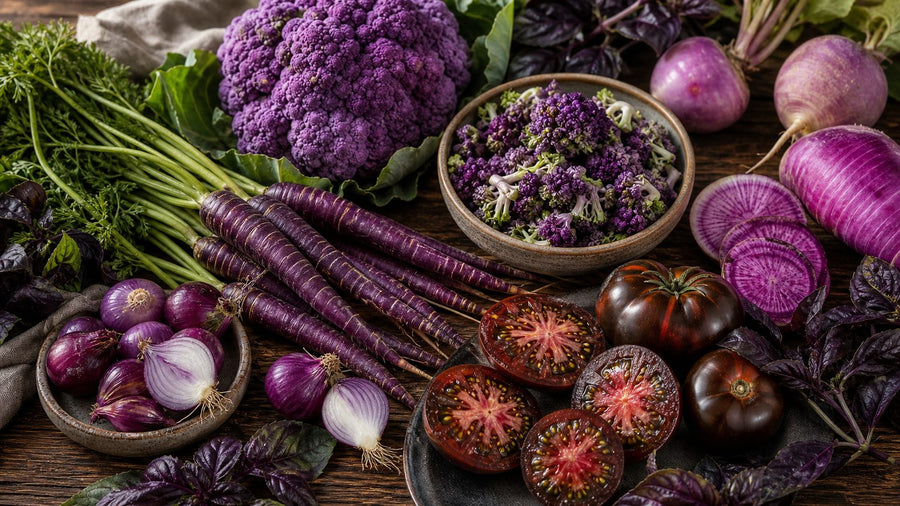 Le guide des légumes violets de Seed Shop