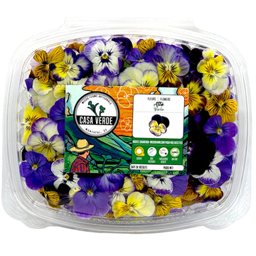 Viola Pansy Edible Mixed Flowers