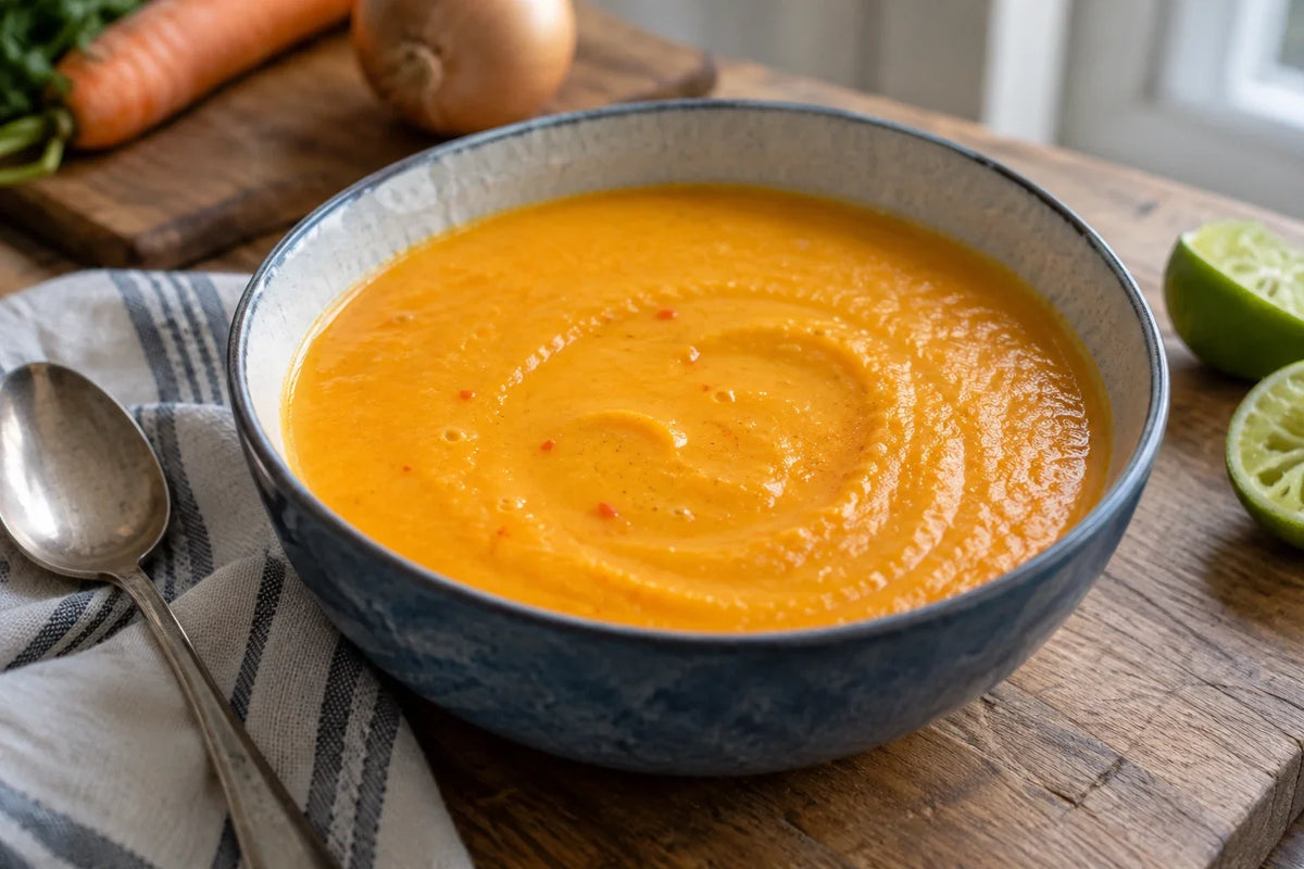 Aji Mango Carrot Soup
