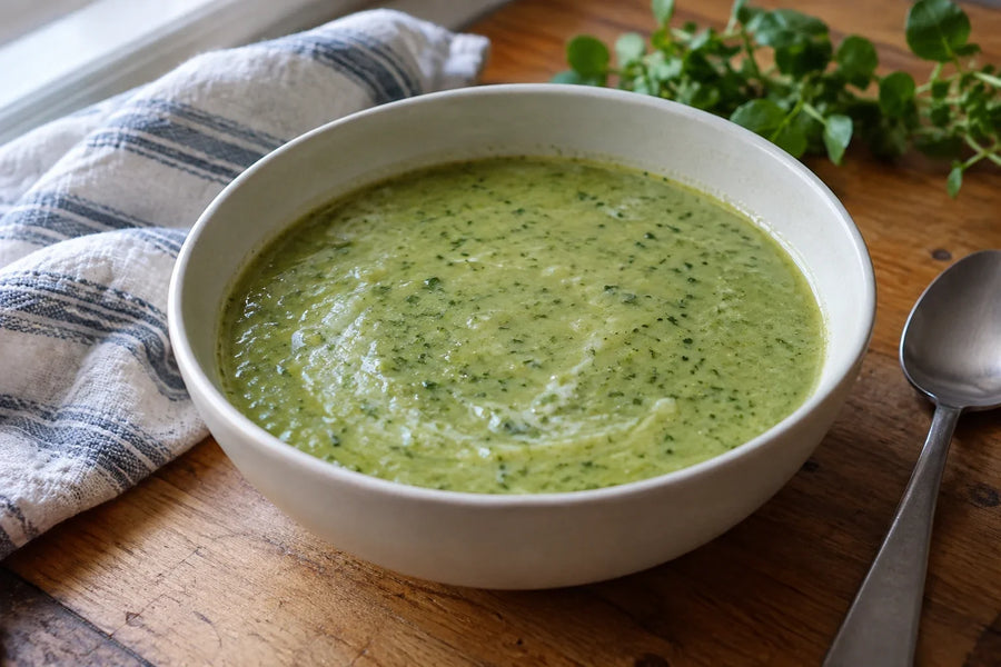 Watercress Potato Soup