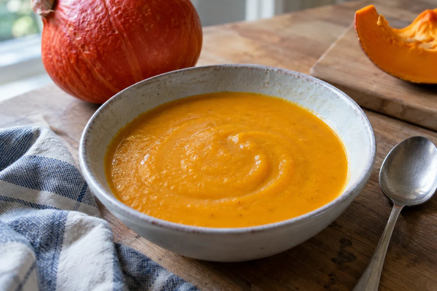 Red Kuri Squash Coconut Soup