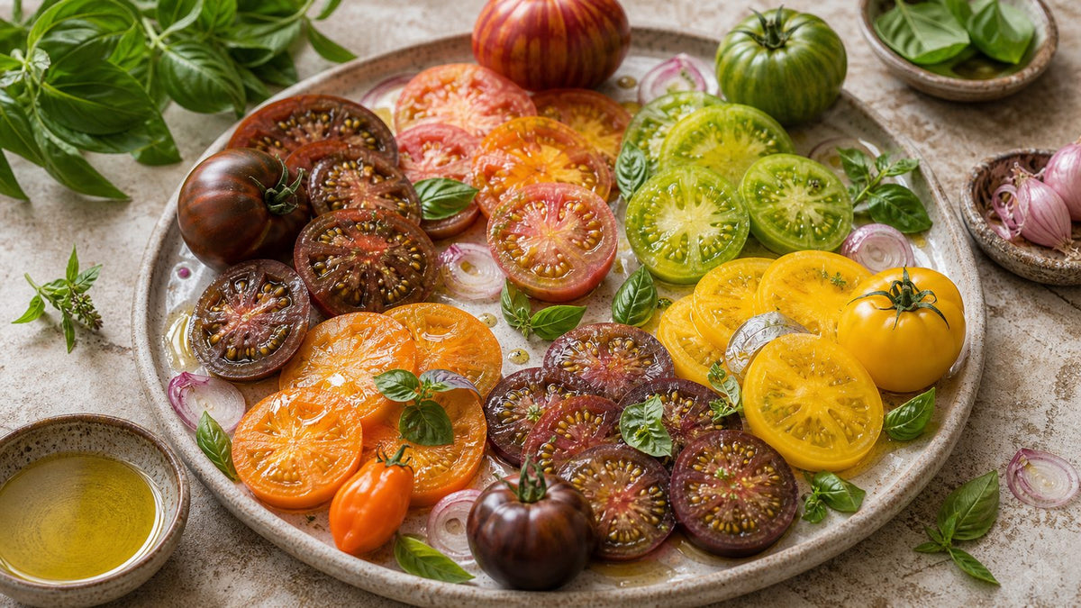 How to Build a Chef’s Tomato Plate by Colour