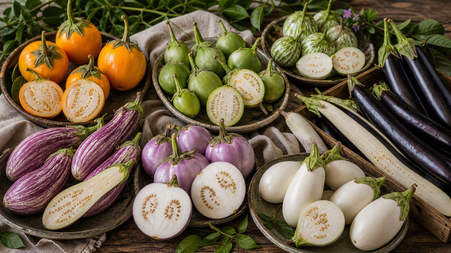 Aubergines pour les cuisiniers lassés du violet classique