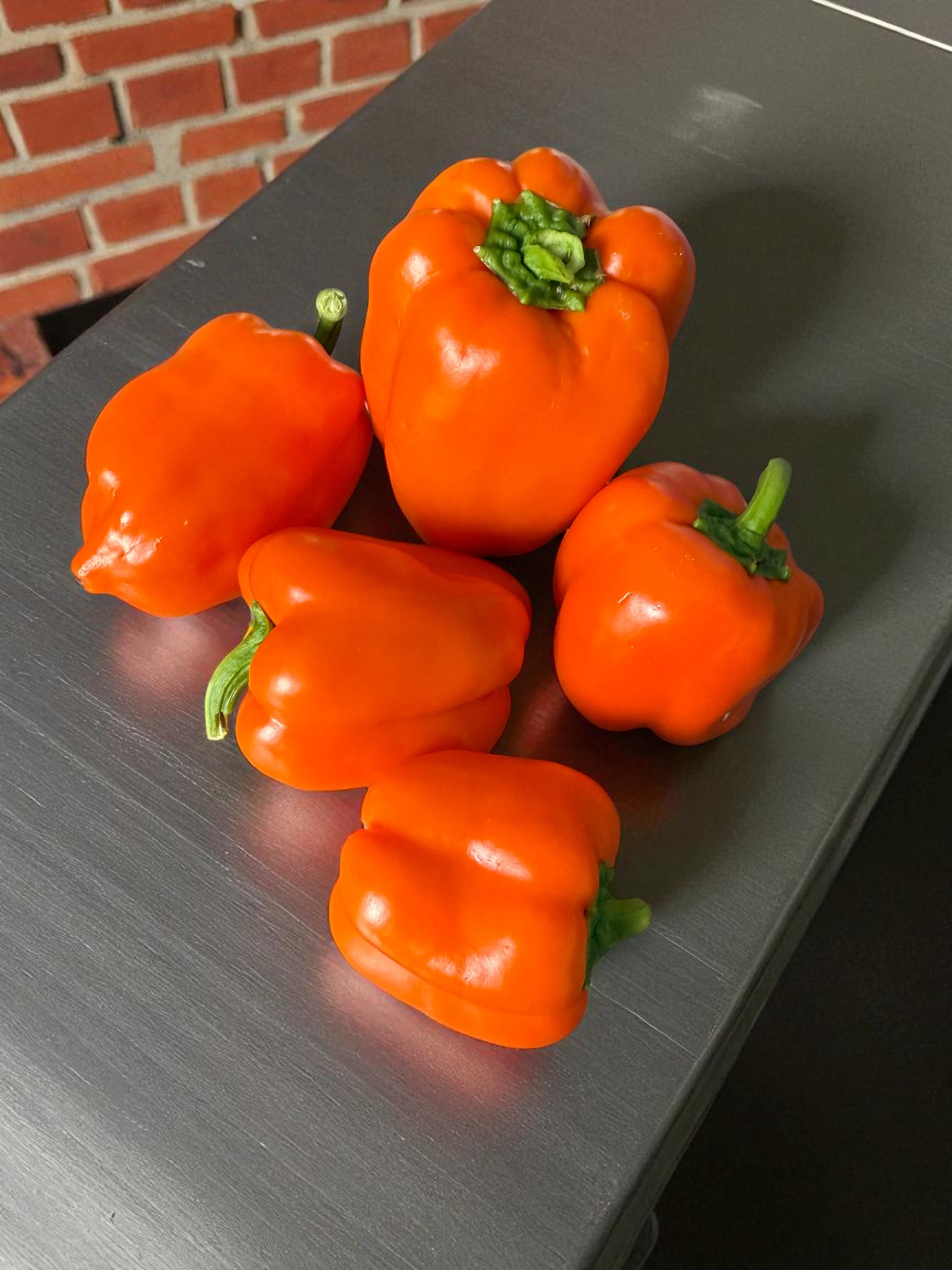 Orange Long Glow Bell Pepper