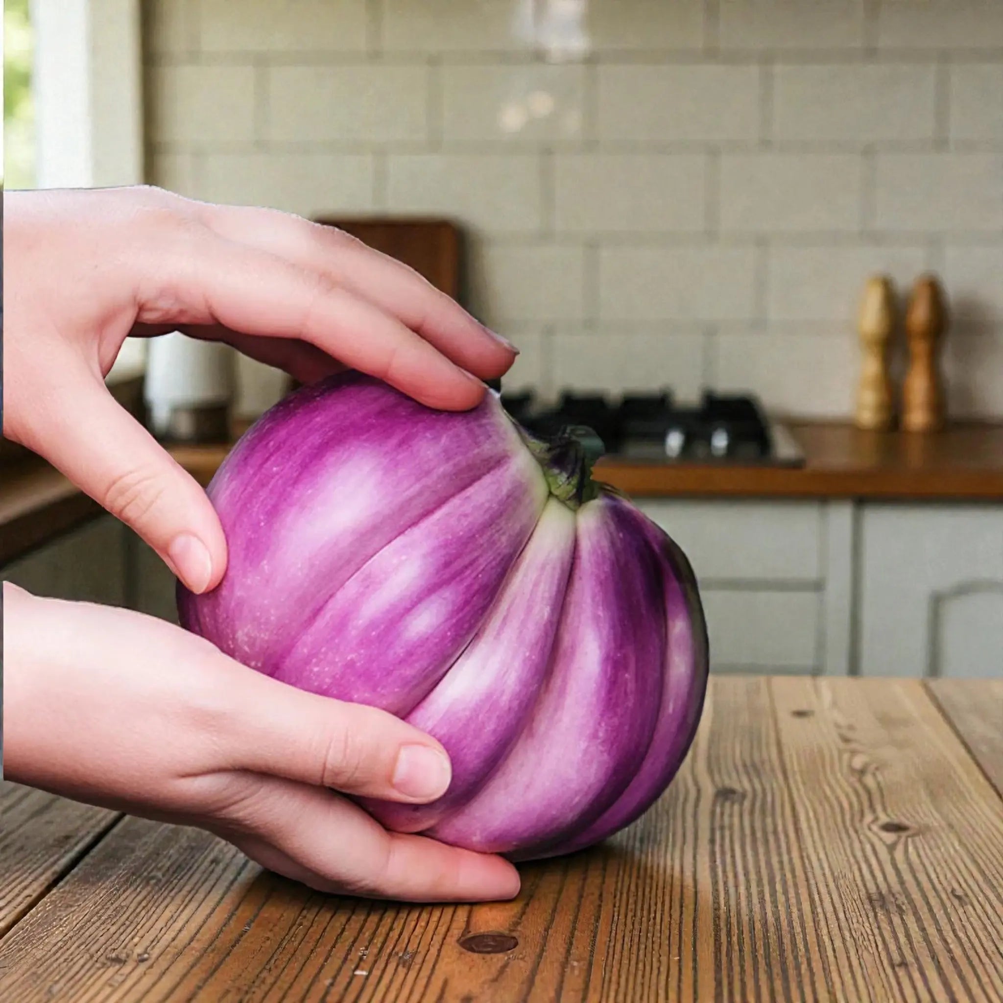 Rosa Bianca Eggplant Seeds
