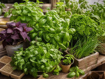 Fresh culinary herb plants for Casa Verde herb seed products