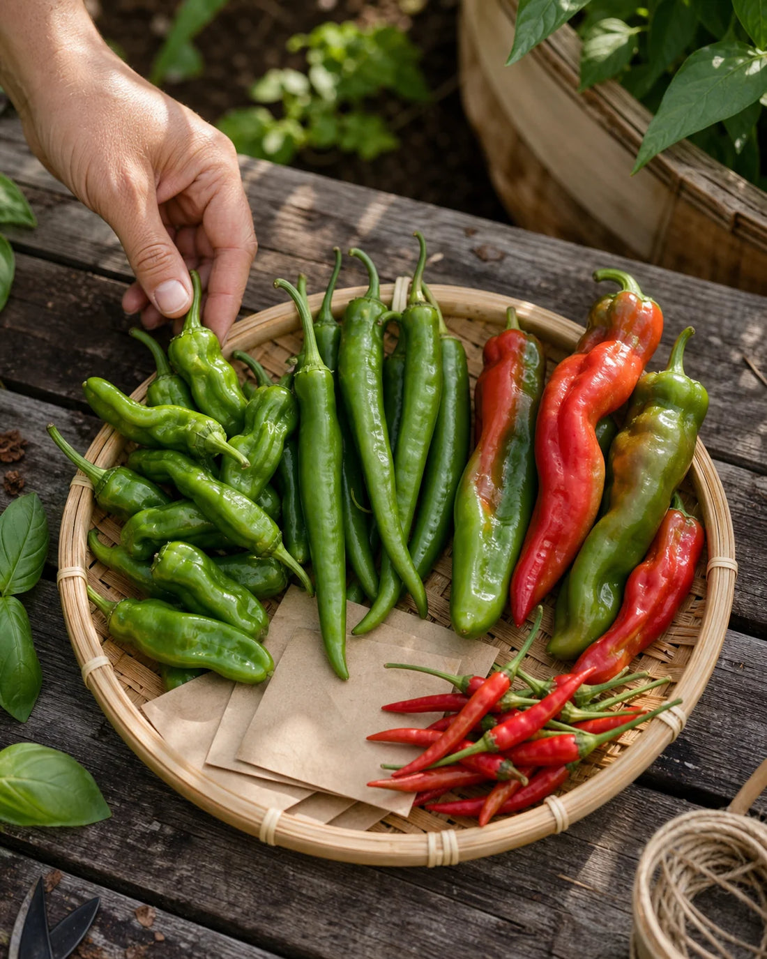 East Asian Pepper Pack Japanese frying and Thai chili seed bundle