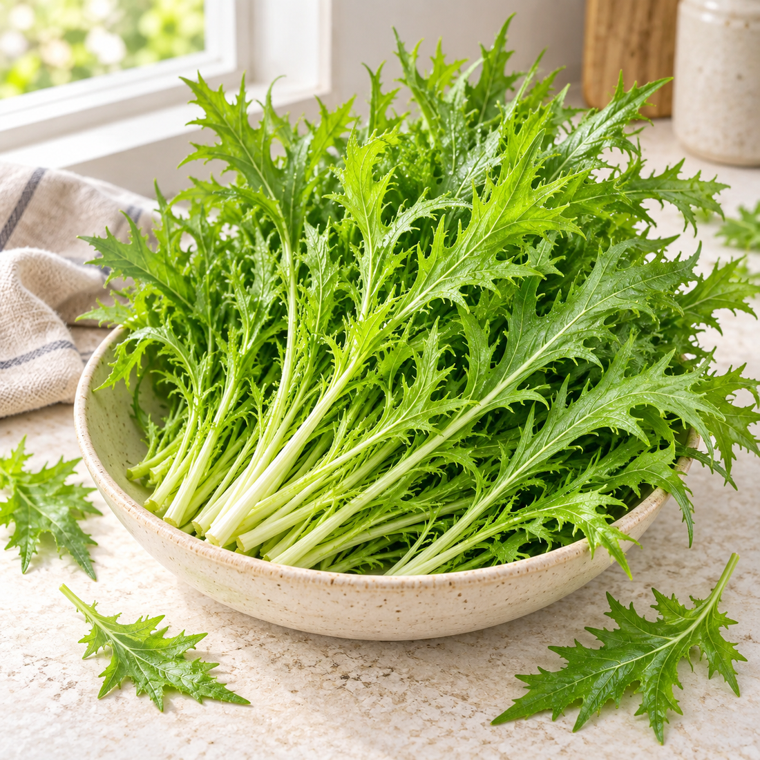 Green Mizuna Seeds
