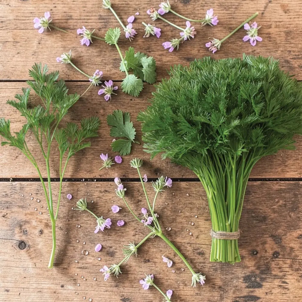 Parsley: Menuette Seeds - parsley menuette herb culinary seeds