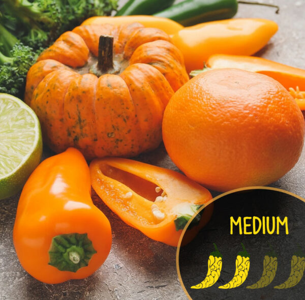 Piment jalapeño aux épices de citrouille