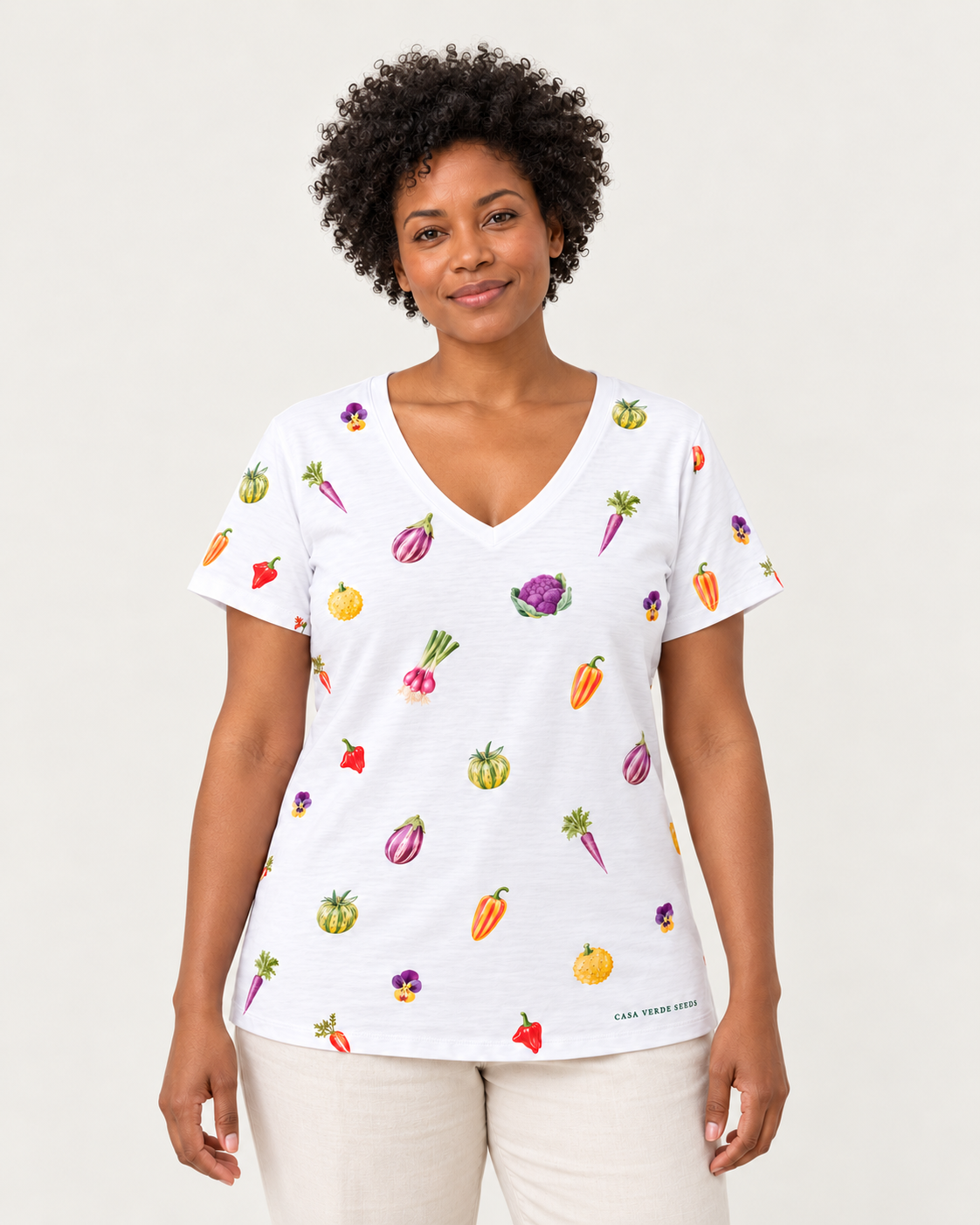 screensaver T-shirt — individual model. Illustrative design preview; final garment, fit and print placement may vary.